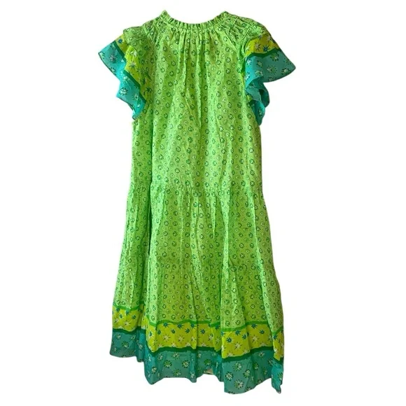 HALE BOB Sarila Voile Dress in Lime Size Small - Picture 4 of 10